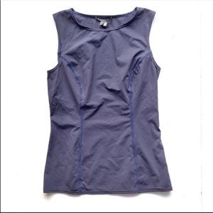 Theyskens Theory Stretch Shell Tank Navy Small